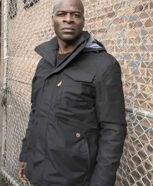 Dembe Zuma The Blacklist Cotton Black Hooded Jacket