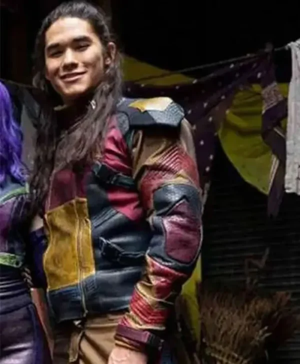 Descendants Jay Costume Real Faux Leather Jacket