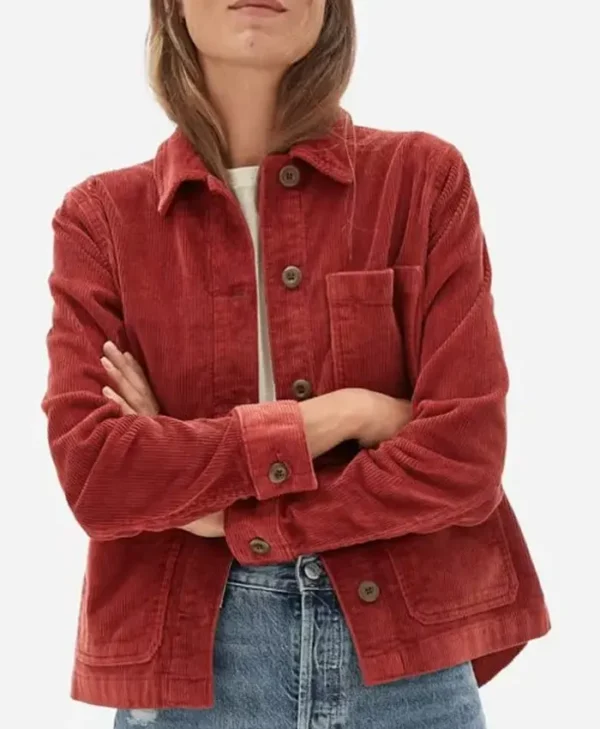 Diana Silvers Birds of Paradise Red Jacket