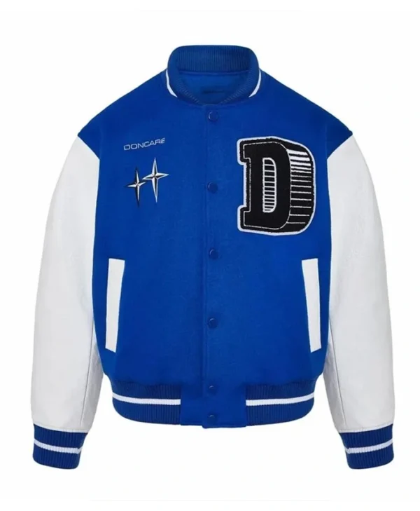 Doncare The Gambler 2023 Blue Varsity Jacket