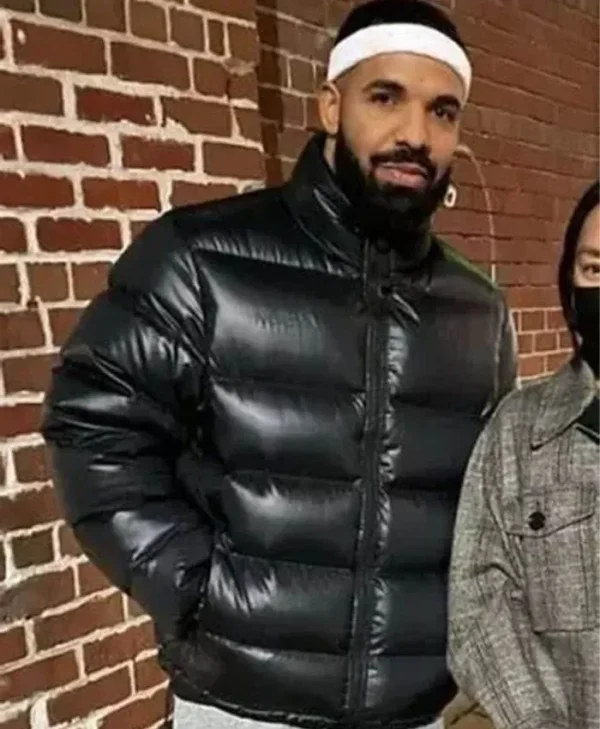 Drake Puffer Black Jacket