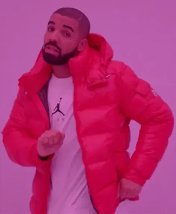 Drake Puffer Red Jacket