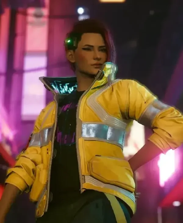 Edgerunners Cyberpunk 2077 Yellow Jacket