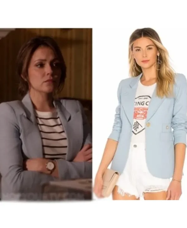 Emily Rhodes Designated Survivor S3 E3 Blue Blazer