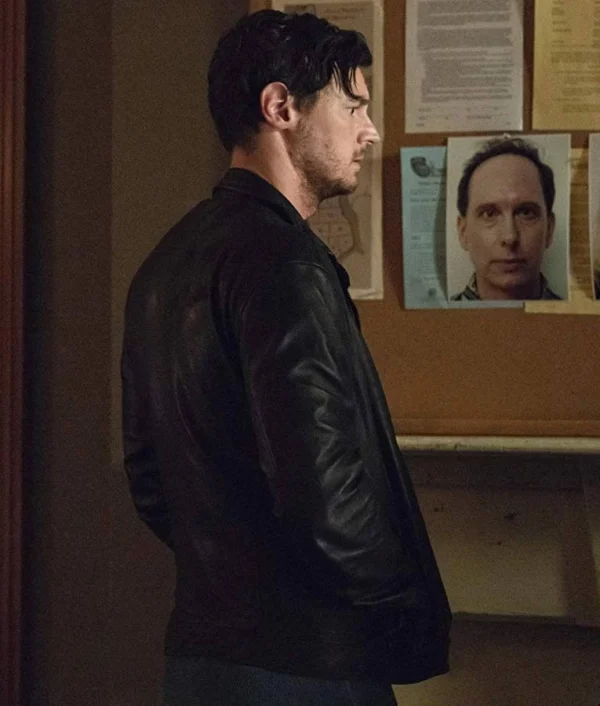 Erik Gelden Jessica Jones Leather Black Jacket