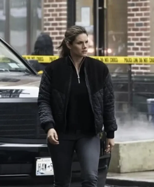 FBI Missy Peregrym Quilted Jacket