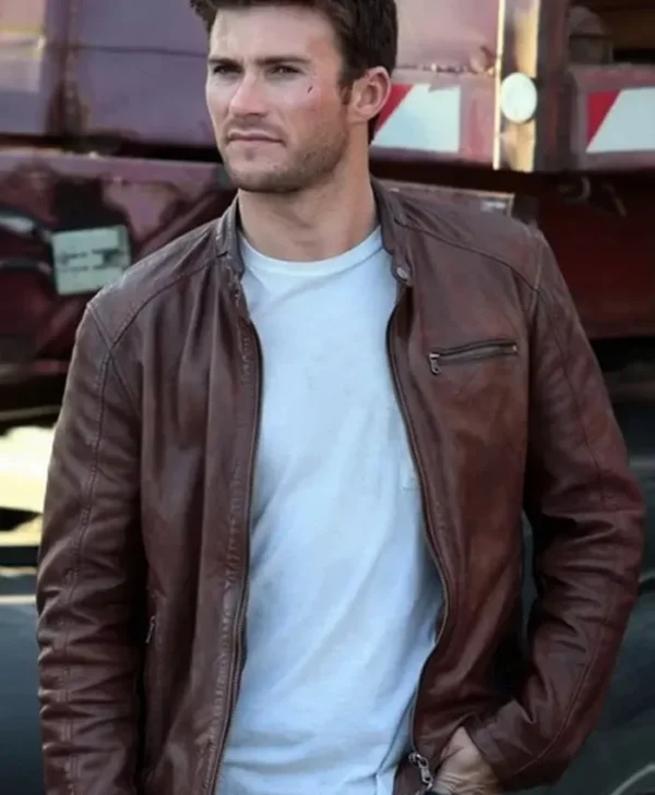 Fast And Furious 8 Scott Eastwood Leather Jacket For Men