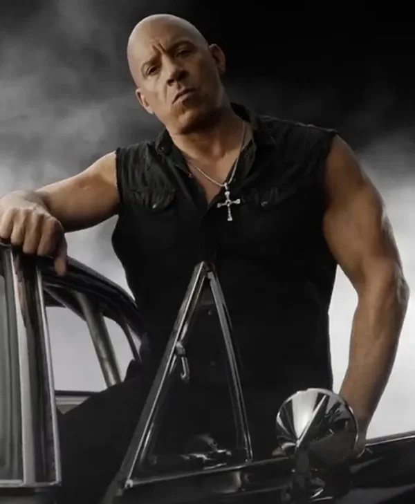 Fast X 2023 Vin Diesel Black Vest