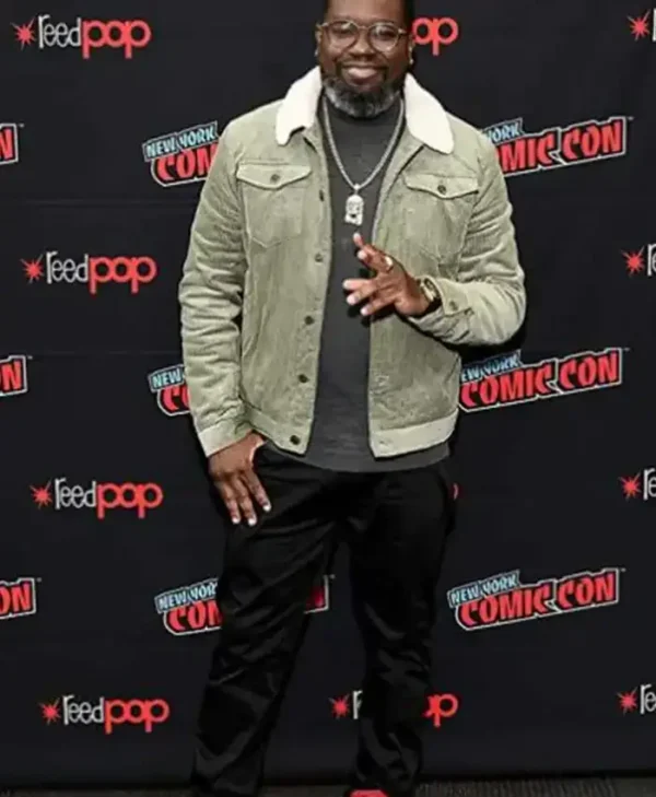 Free Guy Comic Con Lil Rel Howery Event Cord Jacket