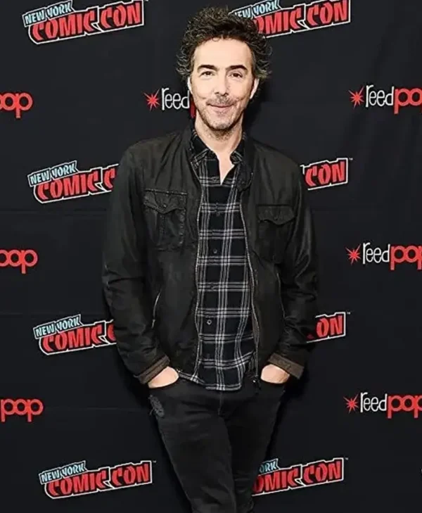 Free Guy Premiere Shawn Levy Leather Jacket