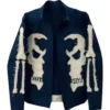 Ghost Rider Nicolas Cage Blue Denim Jacket