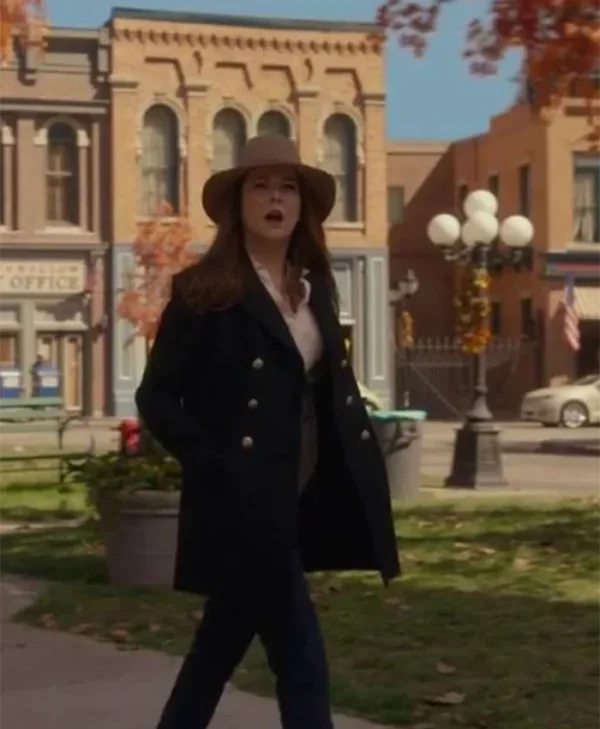 Gilmore Girls Lauren Graham Black Coat