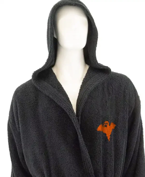 Halloween Black Bathrobe