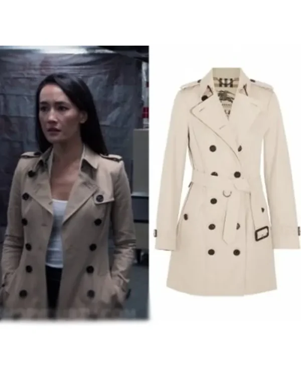 Hannah Wells Designated Survivor S3 E3 Trench Coat