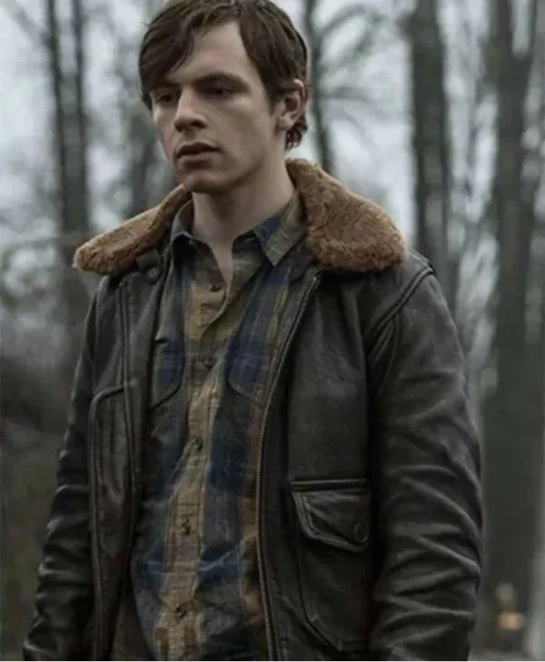 Harvey Kinkle Chilling Adventures of Sabrina Trucker Suede Jacket