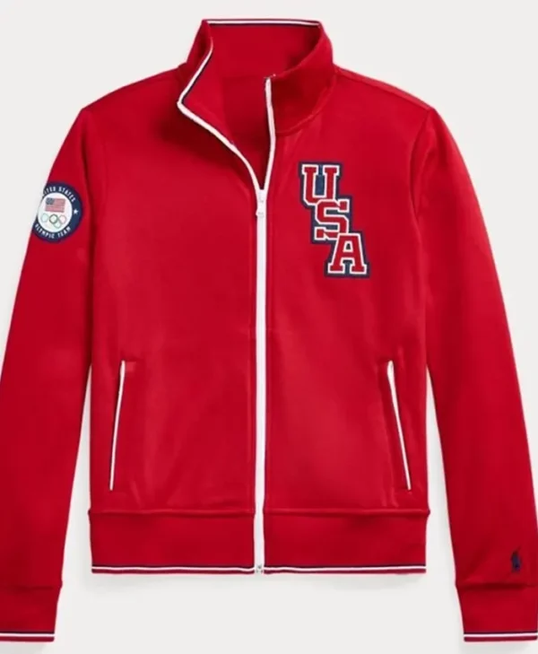 Hoda Kotb Red Team USA Track Jacket