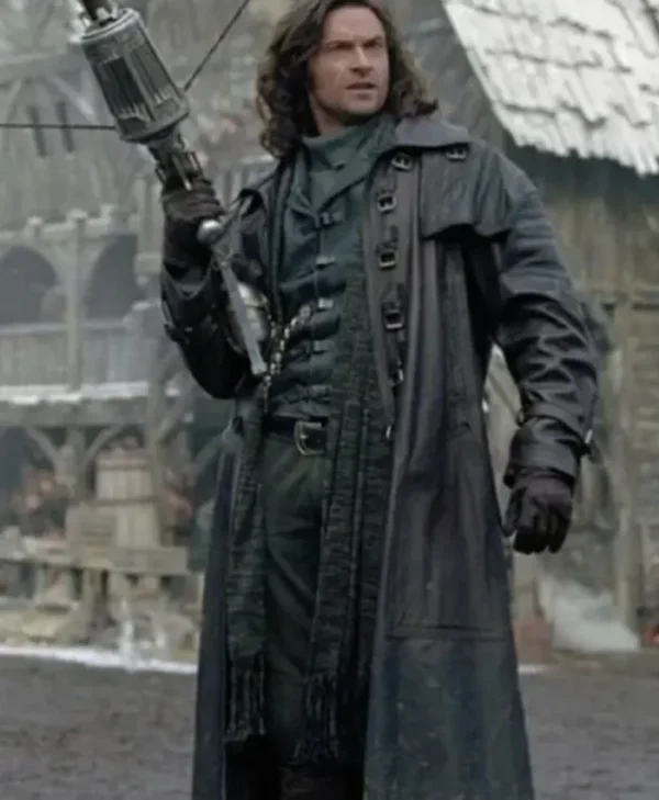 Hugh Jackman Van Helsing Gabriel Leather Trench Coat