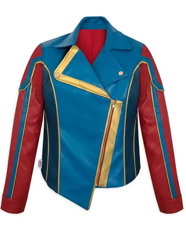 Iman Vellani Ms. Marvel Cosplay Leather Jacket