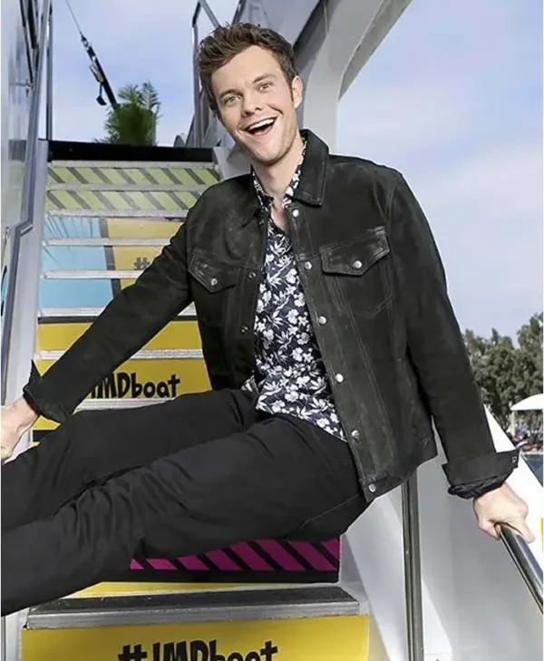 Jack Quaid The Boys Black Cotton Jacket