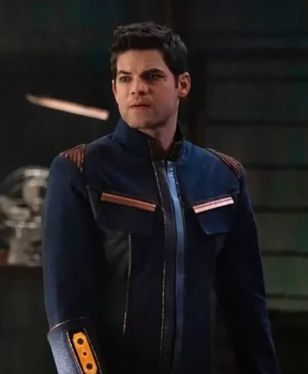 Jeremy Jordan Supergirl S05 Blue Jacket