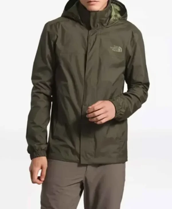 Jeremy Swift Ted Lasso Green Nylon Hooded Jacket