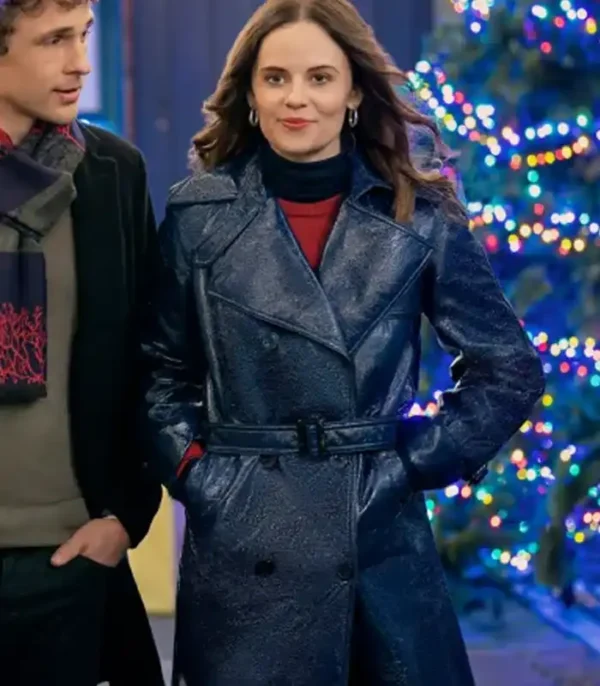 William Moseley 2023 Christmas In Notting Hill Blue Coat