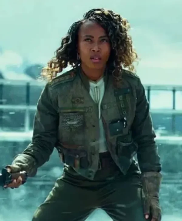 Jurassic World Dominion Kayla Watts Cotton Green Jacket