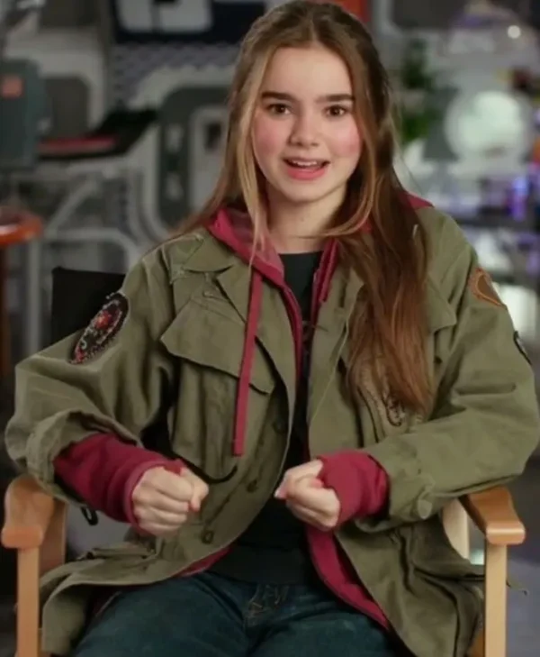 Jurassic World Maisie Lockwood Green M65 Field Jacket