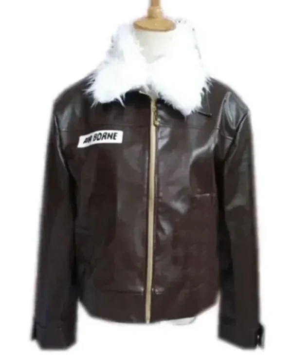 King Of Fighters Terry Bogard Leather Brown Jacket