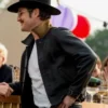 Kingsman The Golden Circle Agent Whiskey Leather Jacket