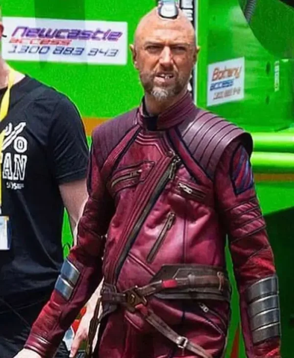 Kraglin Thor Love and Thunder Costume Leather Jacket