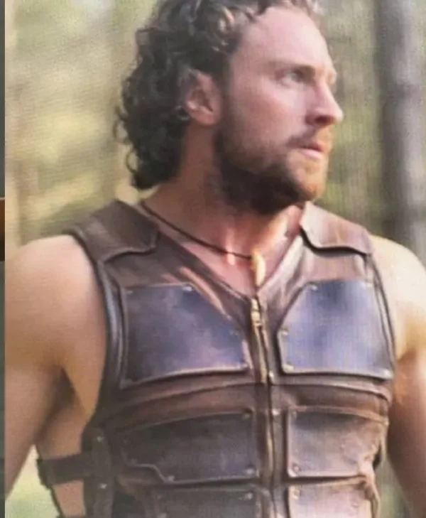 Kraven the Hunter Taylor-Johnson Brown Vest