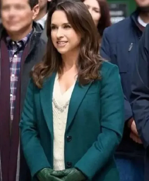 Lacey Chabert A Merry Scottish Christmas 2023 Coat