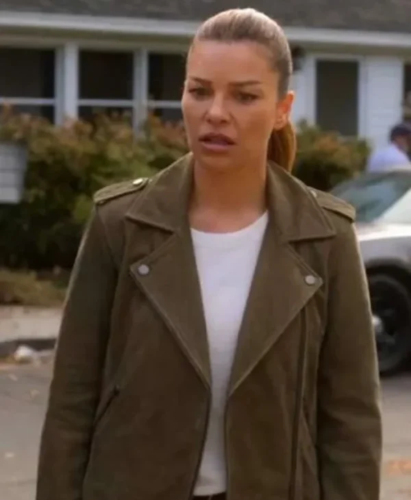 Lauren German Lucifer Brown Suede Leather Jacket