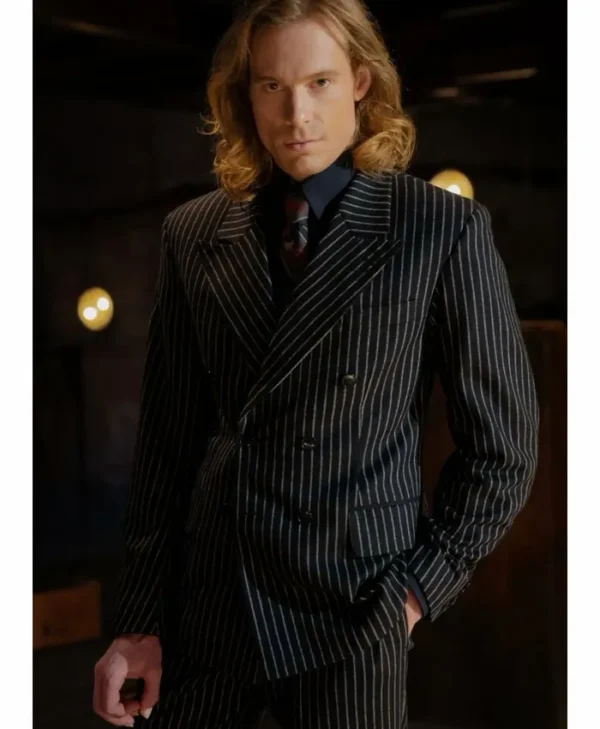 Lestat de Lioncourt Black Stripe Suit