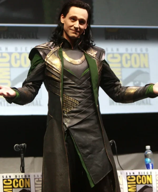 Loki S01 Tom Hiddleston Black Trench Coat