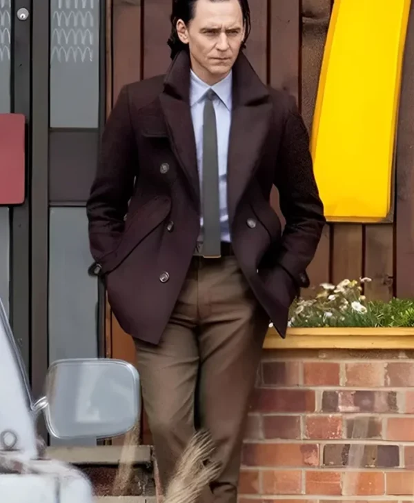 Loki Tom Hiddleston S02 Brown Peacoat