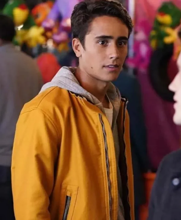 Love Victor Salazar Yellow Leather Jacket