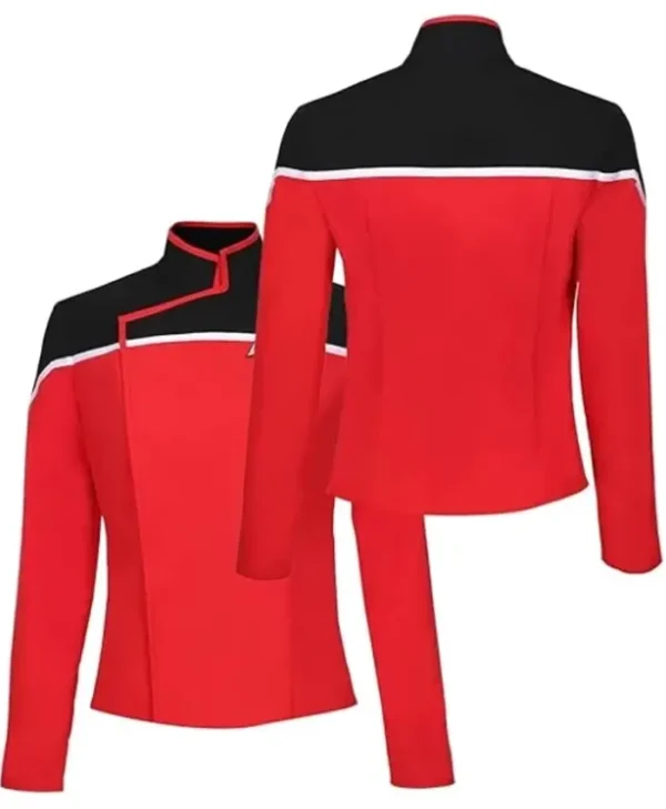 Lower Decks S01 Star Trek Cotton Uniform Jacketb Red