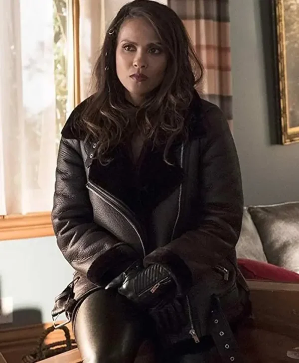 Lucifer S01 Mazikeen Leather Jacket