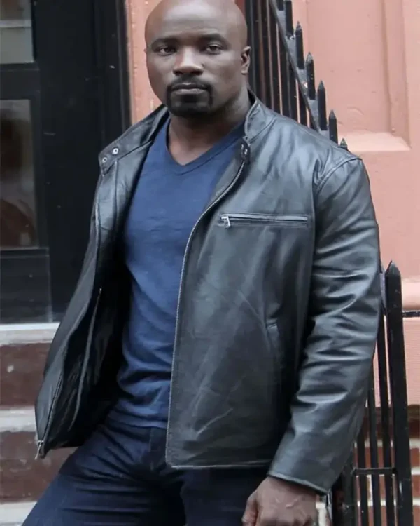 Luke Cage Jessica Jones Cafe Racer Leather Jacket