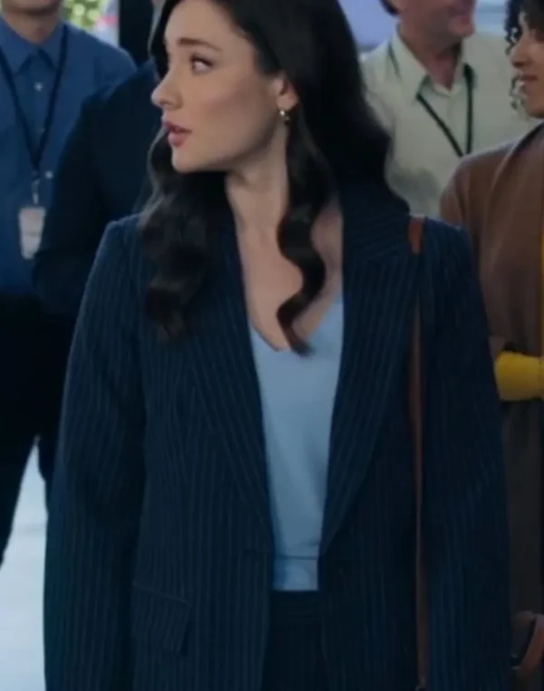 Make Me A Match 2023 Eva Bourne Blue Suiting Suit