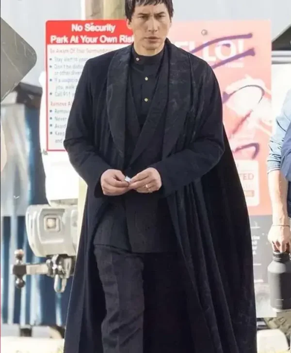 Megalopolis 2024 Adam Driver Black Coat