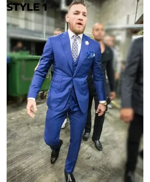 Men’s Conor McGregor Blue Suit