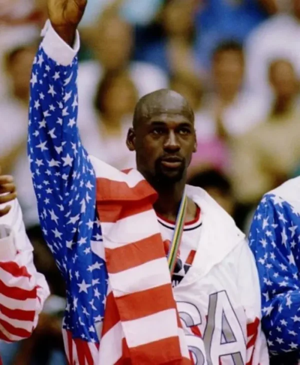 Michael Jordan’s Barcelona 92 American Flag Jacket