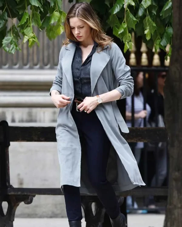 Mission Impossible Fallout Ilsa Faust Cotton Robe Trench Coat