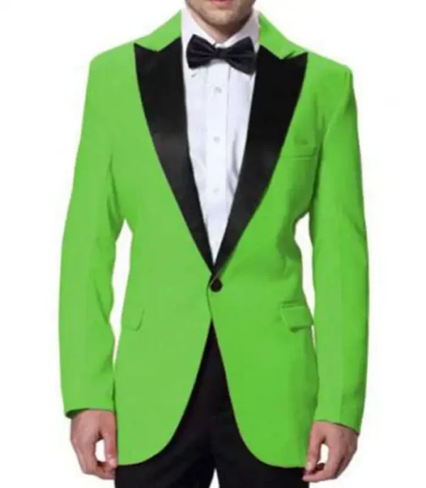 Neon Tuxedo Green Suit