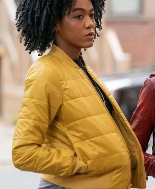 Nia Holloway The Republic of Sarah Parachute Yellow Jacket