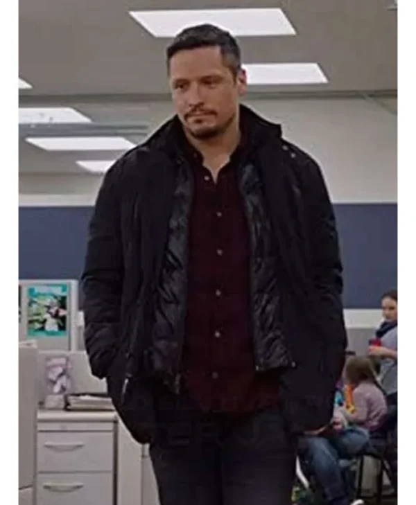 Nick Wechsler Chicago P.D Parachute Black Jacket