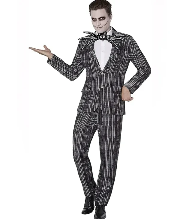 Nightmare Jack Skellington Suit Costume Halloween